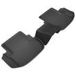 Load image into Gallery viewer, 3D MAXpider 2018-2020 Mercedes-Benz E-Class Coupe C238 Kagu 2nd Row Floormats - Black - Main Product View