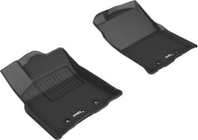 Load image into Gallery viewer, 3D MAXpider 2018-2020 Toyota Tacoma Access/Double Cab Kagu 1st Row Floormat - Black - Main Product View