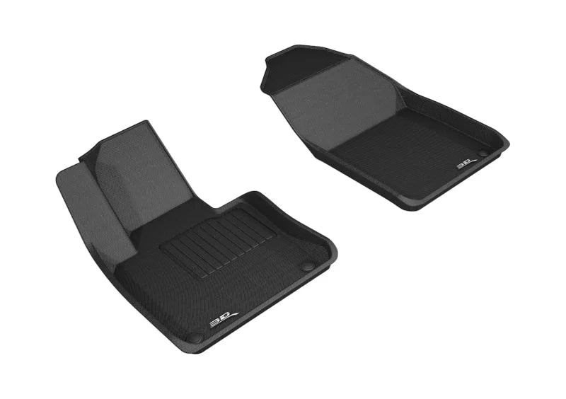 3D MAXpider 2018-2020 Volvo XC60 Kagu 1st Row Floormat - Black - Main Product View