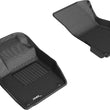 Load image into Gallery viewer, 3D MAXpider 2019-2020 Audi A8L Kagu 1st Row Floormat - Black - Main Product View