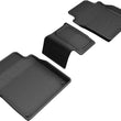 Load image into Gallery viewer, 3D MAXpider 2019-2020 Audi A8L Kagu 2nd Row Floormats - Black - Main Product View