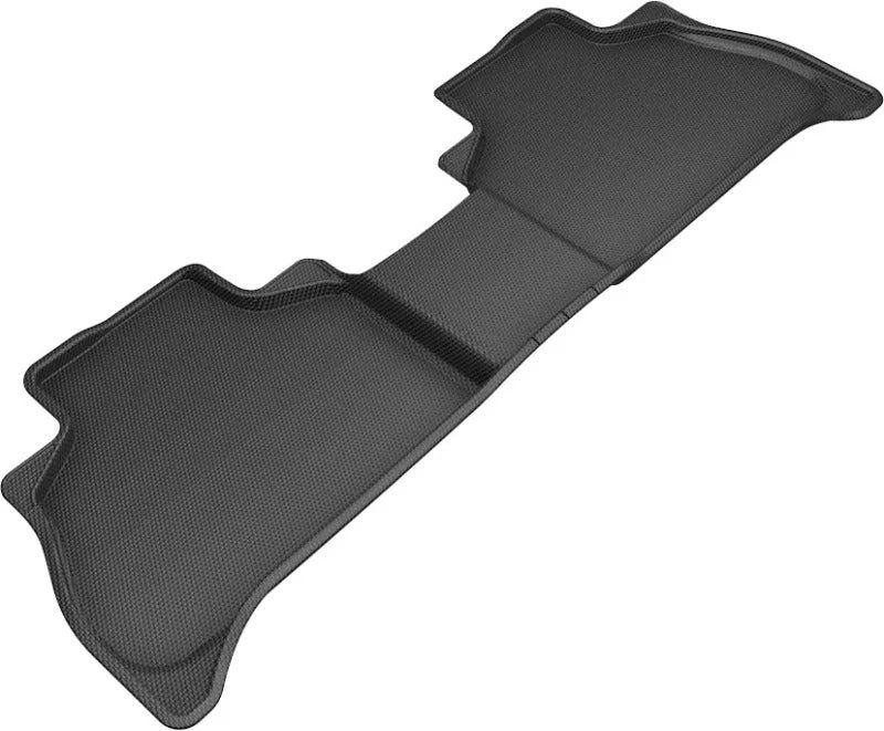 3D MAXpider 2019-2020 BMW X5 (G05) Kagu 2nd Row Floormats - Black - Main Product View