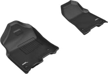Load image into Gallery viewer, 3D MAXpider 2019-2020 Dodge Ram 1500 Crew Cab/Quad Cab Kagu 1st Row Floormat - Black - Main Product View