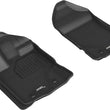 Load image into Gallery viewer, 3D MAXpider 2019-2020 Ford Ranger Kagu 1st Row Floormat - Black - Main Product View