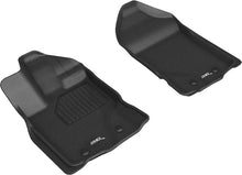 Load image into Gallery viewer, 3D MAXpider 2019-2020 Ford Ranger Kagu 1st Row Floormat - Black - Main Product View
