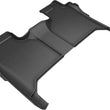 Load image into Gallery viewer, 3D MAXpider 2019-2020 GMC/Chevrolet Sierra 1500/Silverado 1500 Kagu 2nd Row Floormats - Black - Side View