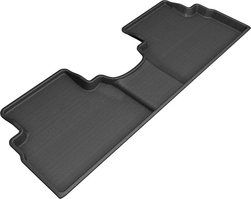 3D MAXpider 2019-2020 Hyundai Santa Fe Kagu 2nd Row Floormats - Black - Main Product View
