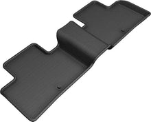 Load image into Gallery viewer, 3D MAXpider 2019-2020 Infiniti QX50 Kagu 2nd Row Floormats - Black - Main Product View