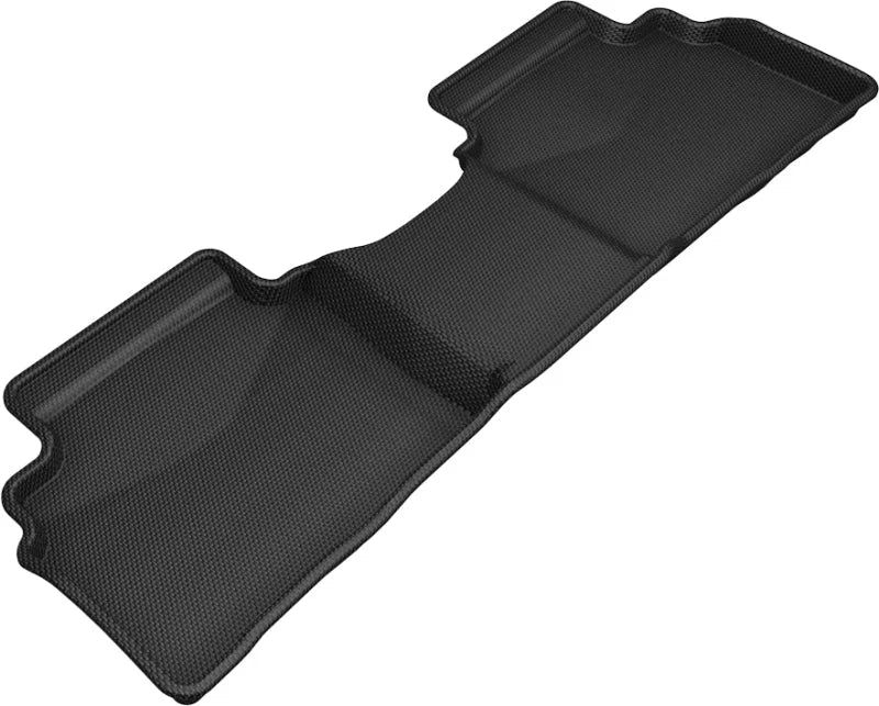 3D MAXpider 2019-2020 Kia Forte Kagu 2nd Row Floormats - Black - Main Product View