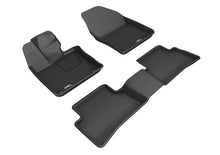 Load image into Gallery viewer, 3D MAXpider 2019-2020 Lexus UX Kagu 1st  &amp; 2nd Row Floormat - Black - Main Product View