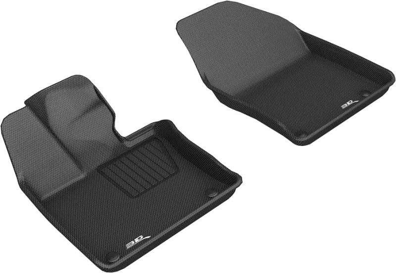 3D MAXpider 2019-2020 Lexus UX Kagu 1st Row Floormat - Black - Main Product View