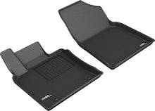 Load image into Gallery viewer, 3D MAXpider 2019-2020 Toyota Avalon Kagu 1st Row Floormat - Black - Main Product View