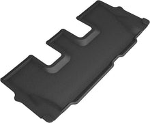 Load image into Gallery viewer, 3D MAXpider 2020 Hyundai Palisade Kagu 3rd Row Floormats - Black - Main Product View