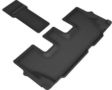 Load image into Gallery viewer, 3D MAXpider 2020 Hyundai Palisade Kagu 3rd Row Floormats - Black - Main Product View
