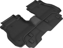 Load image into Gallery viewer, 3D MAXpider 2020 Jeep Gladiator Jt Kagu 2nd Row Floormats - Black - Main Product View