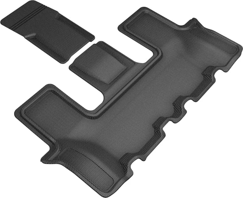 3D MAXpider 2021 Kia Sorento 6-Seat Kagu 3rd Row Floormats - Black - Main Product View