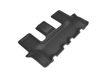 Load image into Gallery viewer, 3D MAXpider 2021 Kia Sorento 7-Seat Kagu 3rd Row Floormats - Black - Main Product View