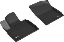 Load image into Gallery viewer, 3D MAXpider 2021 Kia Sorento Kagu 1st Row Floormats - Black - Main Product View
