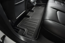 Load image into Gallery viewer, 3D MAXpider 2026 Tesla Model Y Juniper Elitect 1st &amp; 2nd Row Floormats - Black - Installation View
