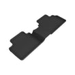 Load image into Gallery viewer, 3D MAXpider 21-22 Hyundai Elantra Gas Kagu 2nd Row Floormat - Black (3Pcs) - Main Product View