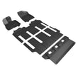 Load image into Gallery viewer, 3D MAXpider 21-24 Toyota Sienna 7-Seat Kagu 1st, 2nd, &amp; 3rd Row Floormats - Black - Main Product View