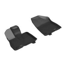 Load image into Gallery viewer, 3D MAXpider 21-24 Toyota Sienna Kagu 1st Row Floormats - Black - Main Product View