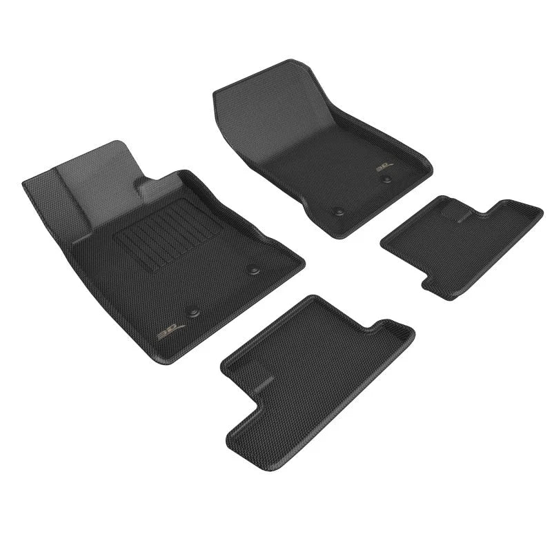 3D MAXpider 22-23 Subaru BRZ Kagu Black R1 R2 - Main Product View