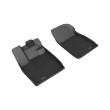 Load image into Gallery viewer, 3D MAXpider 22-24 Audi Q4 E-TRON / 22-24 Audi Q4 E-TRON Sportba Kagu 1st Row Floormats - Black - Main Product View