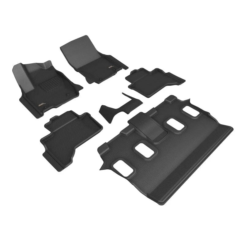 3D MAXpider 24-25 Lexus GX 5-Seat Kagu Cargo Liner - Black - Main Product View