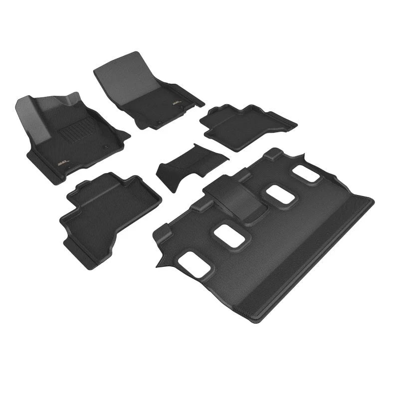 3D MAXpider 24-25 Lexus GX 7-Seat Kagu Cargo Liner - Black - Main Product View