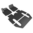 Load image into Gallery viewer, 3D MAXpider 6-Seat Kagu Black Full Set fits 2022-2026 Tesla Model X - Main Product View