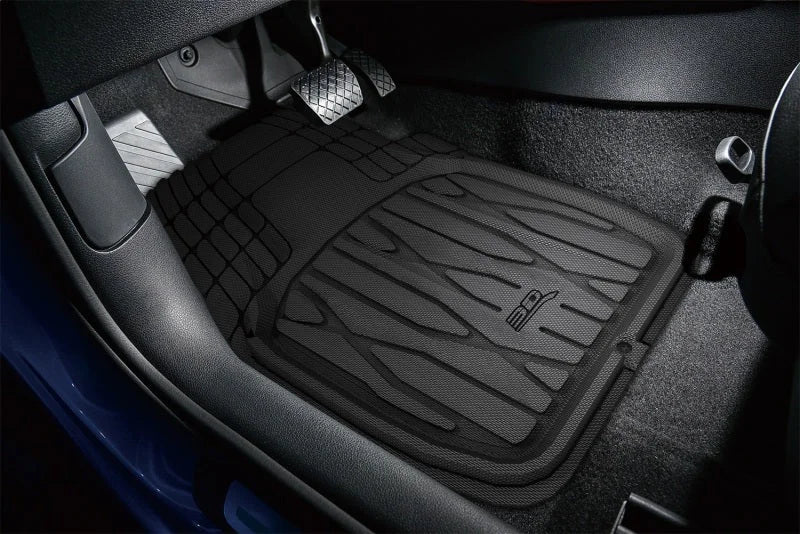 3D MAXpider 777-1 Universal Kagu Black Mat 4pcs (Size: L Front L 28in x W 21in Rear L 20in x 21in) - Additional View 5