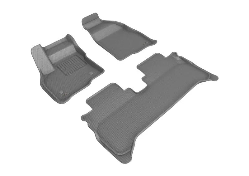 3D MAXpider Chevrolet Bolt EUV 2022-2022 Kagu Gray Row 1  Row 2 - Main Product View