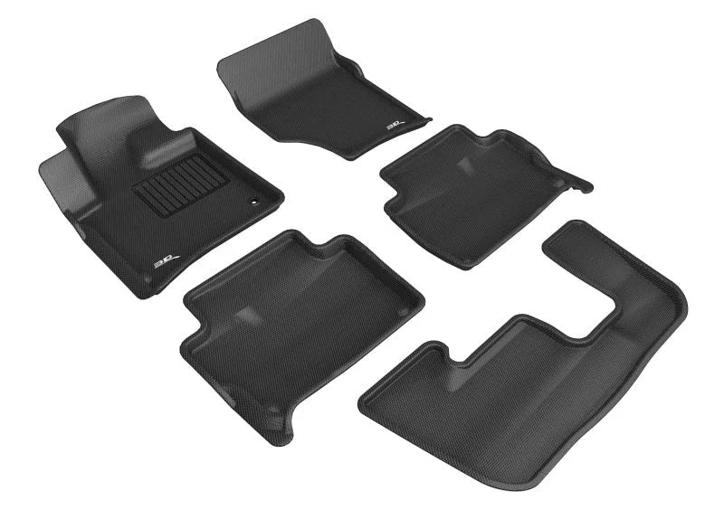 3D MAXpider Kagu Black Full Set (4L) fits 2007-2015 Audi Q7 - Additional View 5