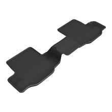 Load image into Gallery viewer, 3D MAXpider Mazda CX-90 Kagu 2nd Row Floormat - Black - Main Product View