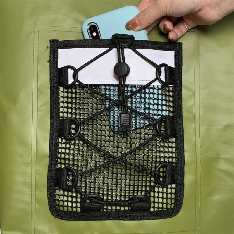 3D MAXpider Roll-Top Dry Bag Backpack - Orange - Installation View