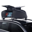 Load image into Gallery viewer, 3D MAXpider Traveler Car Roof Box 161.5cm L x 78cm W x 42.2cm H - Black - Back View