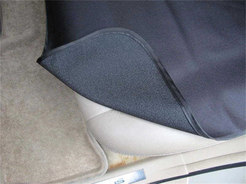 3D MAXpider Universal Bench Seat Defender - Black - Detail View