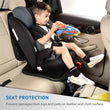 Load image into Gallery viewer, 3D MAXpider Universal Child Seat Cover - Black - Main Product View