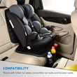 Load image into Gallery viewer, 3D MAXpider Universal Child Seat Cover - Black - Installation View