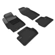 Load image into Gallery viewer, 3D Maxpider 08-15 Mitsubishi Lancer Evolution X Kagu 1st 2nd Row - Floor Mat Set (Black) - Main Product View