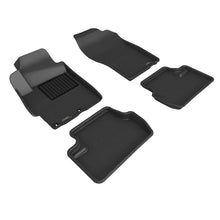 Load image into Gallery viewer, 3D Maxpider 08-15 Mitsubishi Lancer Evolution X Kagu 1st 2nd Row - Floor Mat Set (Black) - Main Product View