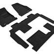 Load image into Gallery viewer, 3D Maxpider 09-17 Chevrolet Traverse w Bench 2nd Row Elegant 1st 2nd 3rd Row - Floor Mat Set (Black) - Main Product View