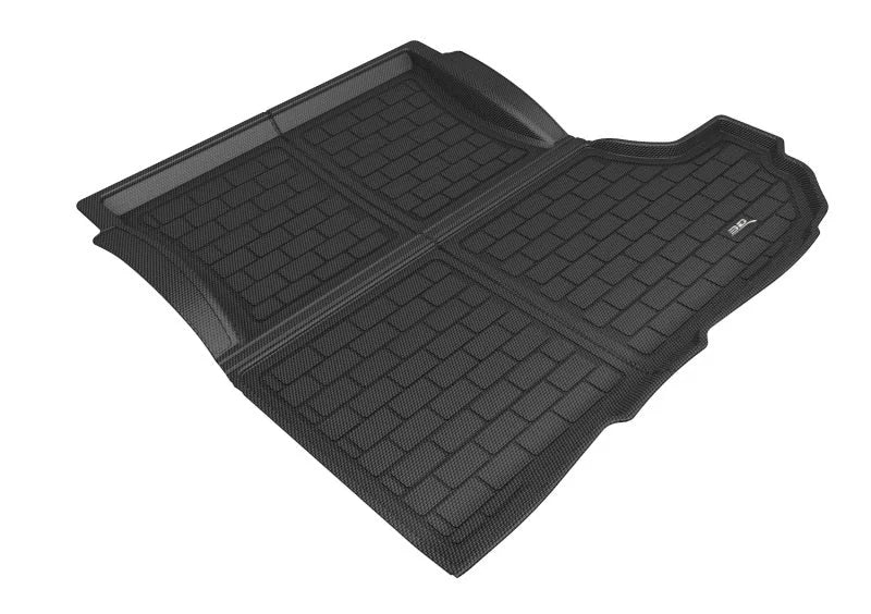 3D Maxpider 11-23 Dodge Challenger W/ Subwoofer Kagu Black Cross Fold Cargo Liner - Main Product View