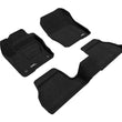 Load image into Gallery viewer, 3D Maxpider 12-18 Ford Focus Elegant Floor Mat- Black 1St Row 2Nd Row - Main Product View