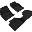Load image into Gallery viewer, 3D Maxpider 13-16 Ford Fusion Elegant 1st 2nd Row - Floor Mat Set (Black) - Main Product View
