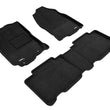 Load image into Gallery viewer, 3D Maxpider 13-18 Toyota Rav4 Elegant 1st 2nd Row - Floor Mat Set (Black) - Main Product View