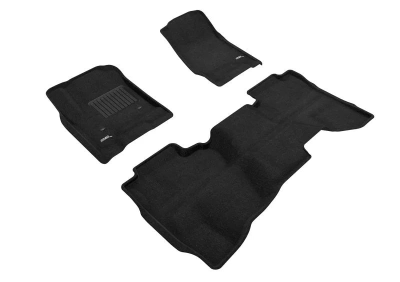 3D Maxpider 14-18 Chevrolet Silverado 1500 Double Cab Elegant Black R1 R2 - Main Product View