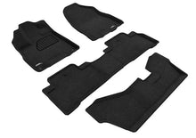 Load image into Gallery viewer, 3D Maxpider 14-20 Acura MDX 7-Seat Elegant Black R1 R2 R3 - Main Product View