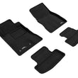 Load image into Gallery viewer, 3D Maxpider 15-22 Ford Mustang Elegant 1st 2nd Row (2 Eyelets) - Floor Mat Set (Black) - Main Product View